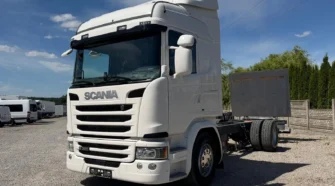 Scania G320 / Rama do zabudowy / Retarder /